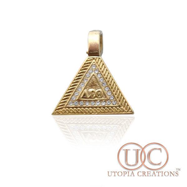 DST Pyramid Pendant (Stainless Steel) – Simply Greek