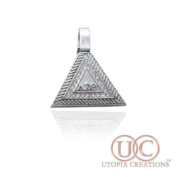 DST Pyramid Pendant (Stainless Steel) – Simply Greek