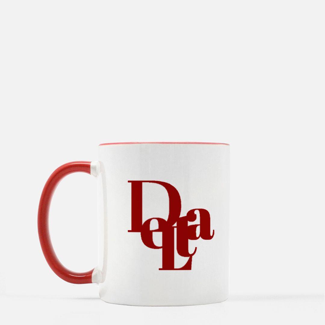 DELTA D'OR Crimson Coffee Mug 11 oz. - Simply Greek